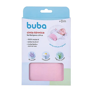Cinta Termica Herbal para Cólica Rosa - Buba