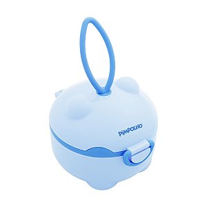 Kit Pote e Dosador de leite Lúdico Azul - Pimpolho