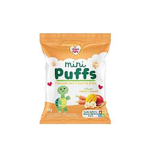 Mini Puffs Manga e Cenoura - Nhami Mami