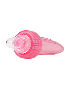 Alimentador de Silicone +3m  Rosa- Nuby