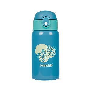 Garrafa Termica Limão com Canudo 400ml - Pimpolho