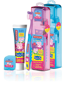 Kit  Premium 3x1 Peppa Pig - DentalClean