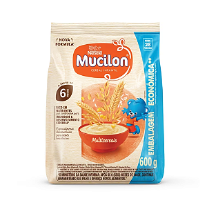 Cereal Infantil Mucilon Multicereais 600g - Nestlé