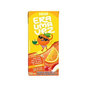 Suco de Laranja e Água de Coco 200ml - Era uma Vez