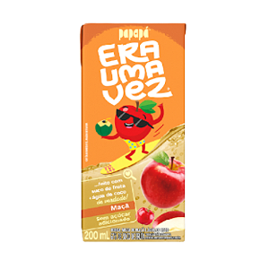 Suco de Maçã e Água de Coco 200ml - Era uma Vez