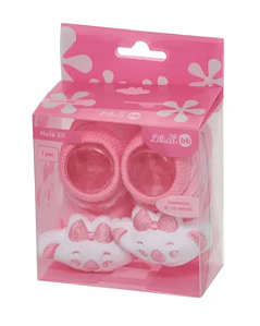 Meia 3D 0-12 meses Happy Sky Lilica Ripilica