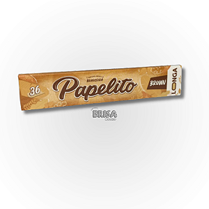 Seda Papelito King Size Brown Longa