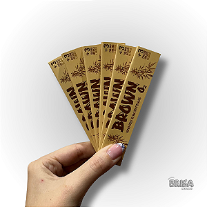Kit com 6 - Seda O2 Brown Slim King Size