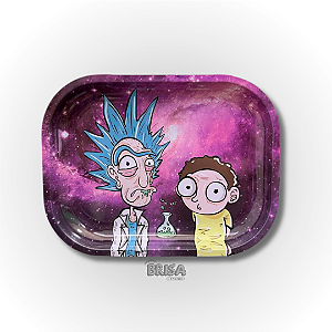 Bandeja De Metal Rick e Morty