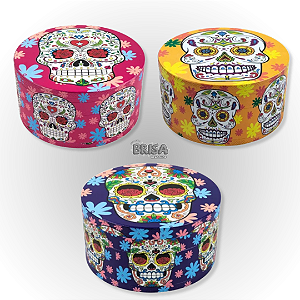 Dichavador de Metal 4 Partes Full Folha Grande 60 mm