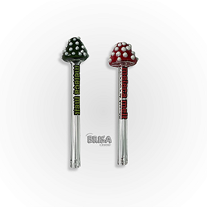 Piteira de Vidro Cogumelo - Meleca Melt