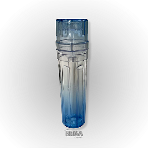 Dichavador de Plástico para Cone + 2 sedas cone Azul