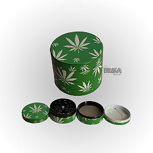 Dichavador de Metal DK 3 Fases Full Folha Verde