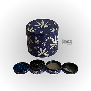 Dichavador de Metal DK 3 Fases Full Folha Azul