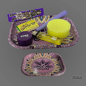 Kit Bandeja Sadhu - Roxo e Amarelo