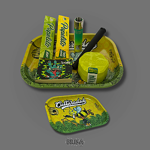 Kit Bandeja CulturaDab - Amarelo e verde