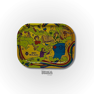 Bandeja De Metal Bem Bolado Pequena