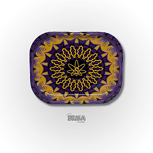 Bandeja De Metal Sadhu Pequena - Model: Roxo