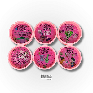 Cinzeiro de Silicone C/ Fundo de Vidro Baked Bunny