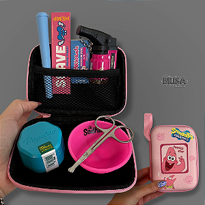 Kit Case Patrick Estrela -  Azul e Rosa