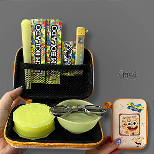 Kit Case Bob Esponja  - Amarelo