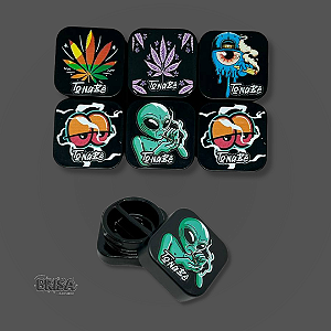 Slick de Vidro To Na Bê Preto C/ Divisória 9 ml