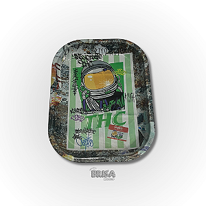 Bandeja  de Metal 18x14 Astronauta