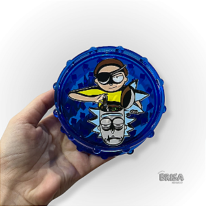 Dichavador de Plástico 2 Partes Rick and Morty Extra Grande