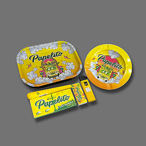 Kit Bandeja Papelito - Amarelo