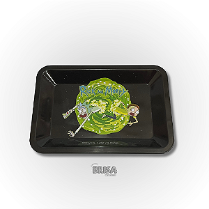 Bandeja de Metal 18x14 - Rick And Morty