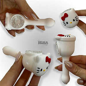 Pipe de Silicone Hello Kitty