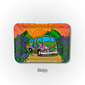 Bandeja De Metal Sadhu C/ Área Para Cigarro Acid Van