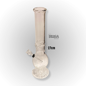 Bong de Vidro com Pé 27cm