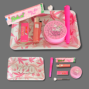 Kit Bandeja 420 - Rosa