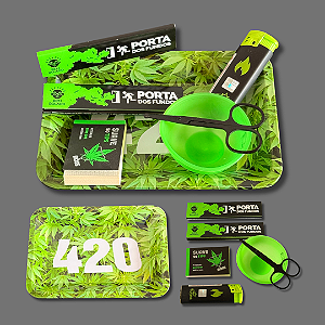 Kit Bandeja 420 - Verde