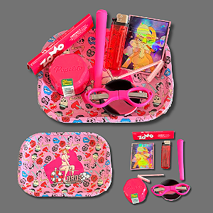 Kit Bandeja Bros - Rosa