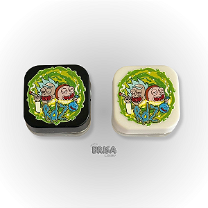Slick de Vidro c/ Divisória 9 ml - Rick & Morty