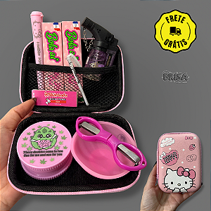 Kit Case Hello Kitty - Rosa