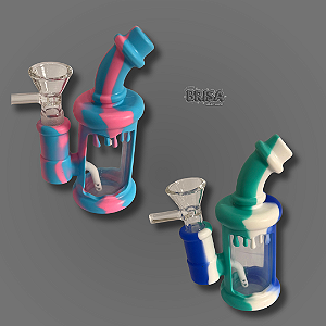 MINI BONG DE SILICONE C/ NAIL