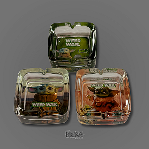 Cinzeiro de Vidro Weed War