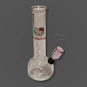 Bong de Vidro Médio - Hello Kitty