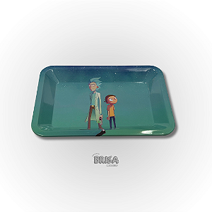 Bandeja de Metal 18x14 - Rick and Morty