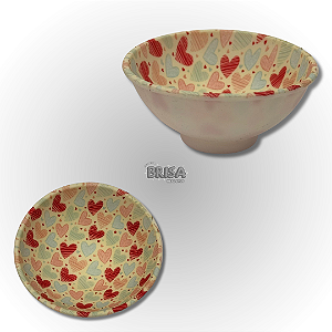 Cuia da Silicone - Corações