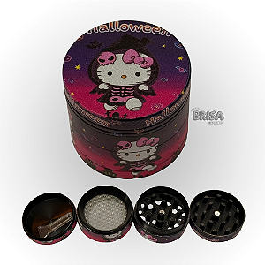 Dichavador De Metal 4 Partes 50mm - Hello Kitty