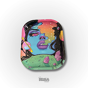 Bandeja de Metal 18x14 Girl Space