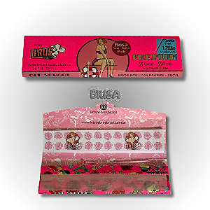 Seda Bros Pink King Size com Piteira e Pilão