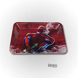 Bandeja de Metal 18x14 - Homem Aranha
