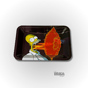 Bandeja de Metal 18x14 - Homer Simpson