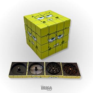 Dichavador Cubo Mágico Bob Esponja - 4 Partes