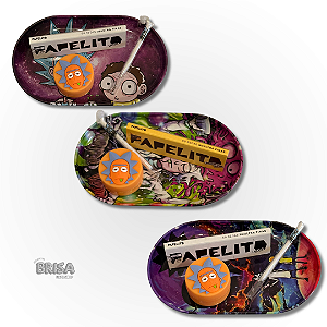 Kit bandeja de metal oval - Rick